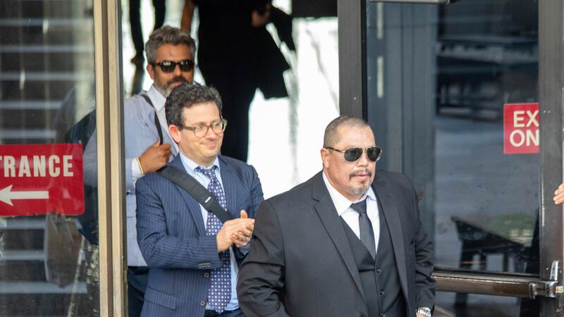 La foto sin fecha distribuida por la fiscalía de Los Ángeles muestra a Daniel Saldana,...